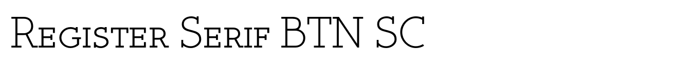 Register Serif BTN SC image